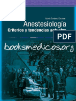 Anestesiologia. Criterios y Tendencias Actuales PDF