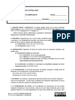 Sintaxis (II) LA ORACIÓN COMPUESTA - E-T Versión 2020 PDF