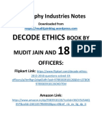 Mudit Jain Industries Notes