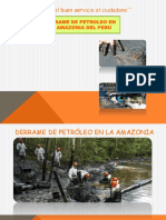 Proyecto Socioambiental Del Derrame de Petroleo