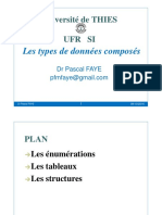 Les Types de Données Composés