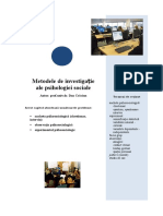 Tema 2b Metodele de investigatie ale psihosociologiei.doc