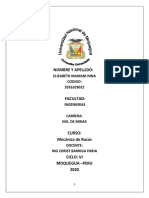 Elasticidad Y E Coeficiente de Tensión - Deformación de Una Roca