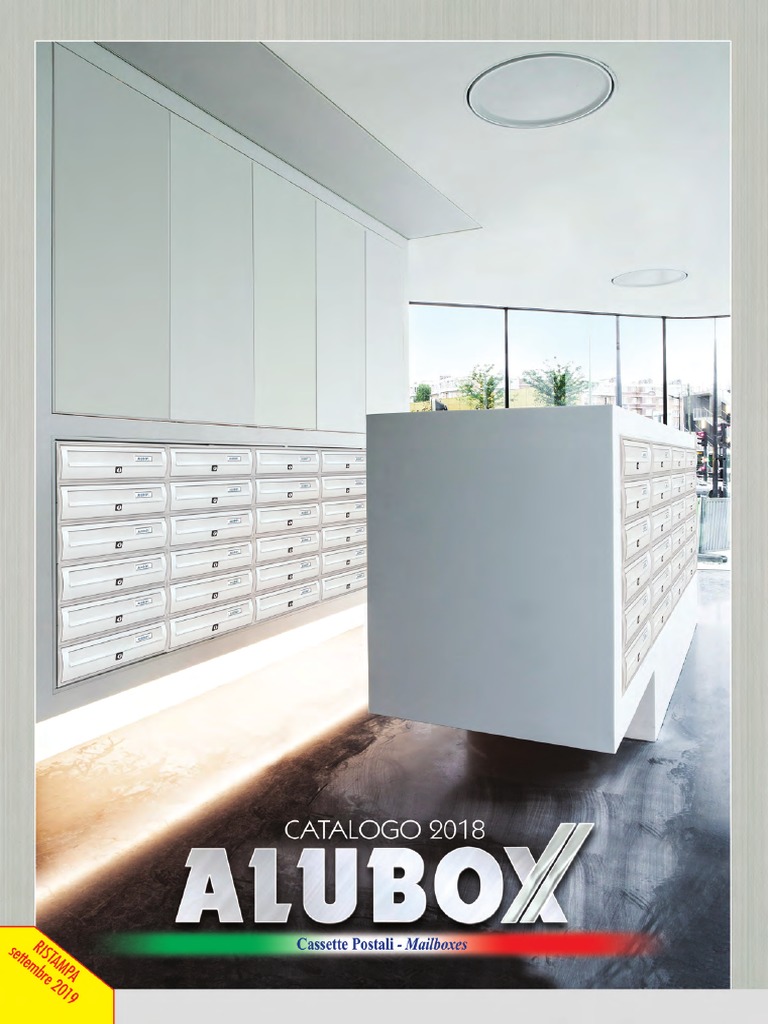 CATALOGO ALUBOX Ristampa 2019 PDF