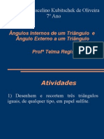 Angulos Internos - Triangulo