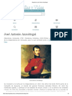 Biografia de José Antonio Anzoátegui
