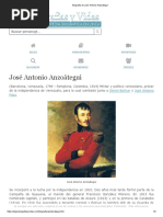 Biografia de José Antonio Anzoátegui