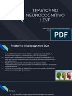 Trastorno Neurocognitivo Leve