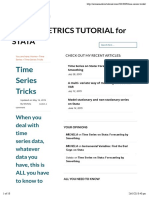 Time Series Tricks