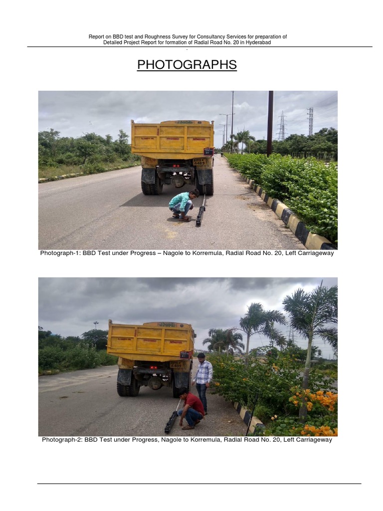 Site Photographs of BBD and Roughness Test | PDF | Earth Sciences ...