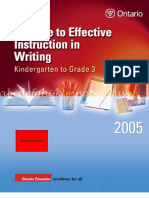 Ontario. Ministry of Education - A guide to effective instruction in writing, kindergarten to grade 3 (2005, Ministry of Education).pdf