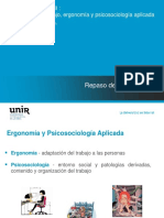 Técnicas PRL II - Ergonomía Psicosociología