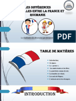 Differences France-Roumanie