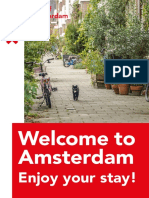 Informatiefolder Voor Toeristen Over Vakantieverhuur Amsterdam