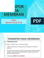 Transpor Pada Membran