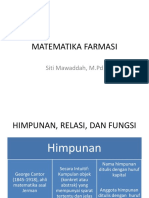 MATEMATIKA FARMASI FM