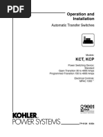 ATS Operation and Installation ManualKohler PDF