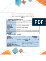 Guía de actividades y rúbrica de evaluación - Fase 2 - Diagnóstico