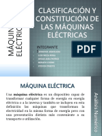 Máquinas eléctricas: clasificación y constitución