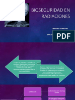 Bioseguridad en Radiaciones - Grupo PDF