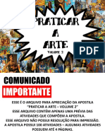 Apreciação - Apostila Praticar A Arte - Volume 2