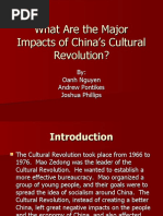 What Are The Major Impacts of China's Cultural Revolution?