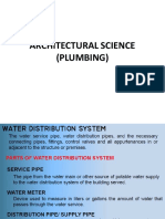 ARCHITECTURAL SCIENCE (PLUMBING) 2nd New