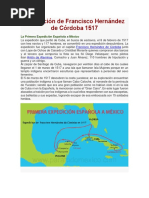 Expedición de Francisco Hernández de Córdoba 1517