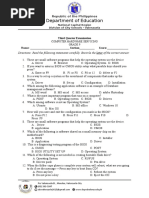 Div - Exam - TLE 3rd PT CHS Gr.9