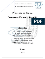 Proyecto FISICA - Conservacion de La Energia