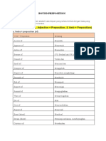 Bound Preposition PDF