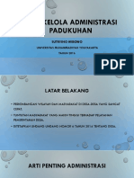 Tata Kelola Administrasi Padukuhan - 2016 PDF