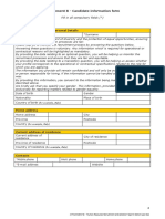 Attachment B - Candidate Information Form