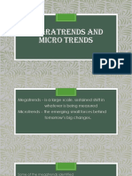 Megratrends and Micro Trends