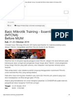 Mikrotik.ID _ Basic Mikrotik Training - Essentials (MTCNA)_br_Before MUM 21-23 Oktober 2019