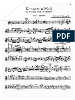 Antonin Dvorak - Concierto para Violin en A Menor PDF