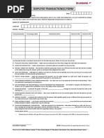 Bpi Dispute Form | PDF
