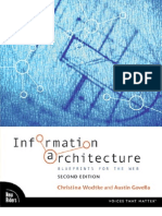 Information Architecture, Blueprints For The Web 2nd Edition (2009)