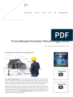 8 Cara Menjadi Kontraktor Pemula Hingga Sukses