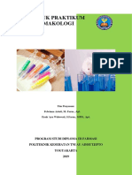 Cover Petunjuk Praktikum Farmakologi