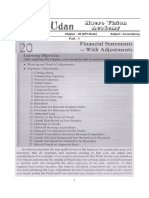 Financial Statements (Chapter 20) Part - 1 PDF