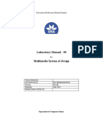 Multimedia System Design Lab 9 PDF