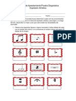 Prueba Diagnóstica - Formación Musical