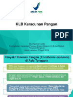 Penanggulangan KLB Keracunan Pangan