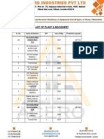 LIST OF MACHINARYdocx