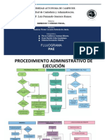 Flujograma Procedimiento Administrativo de Ejecucion