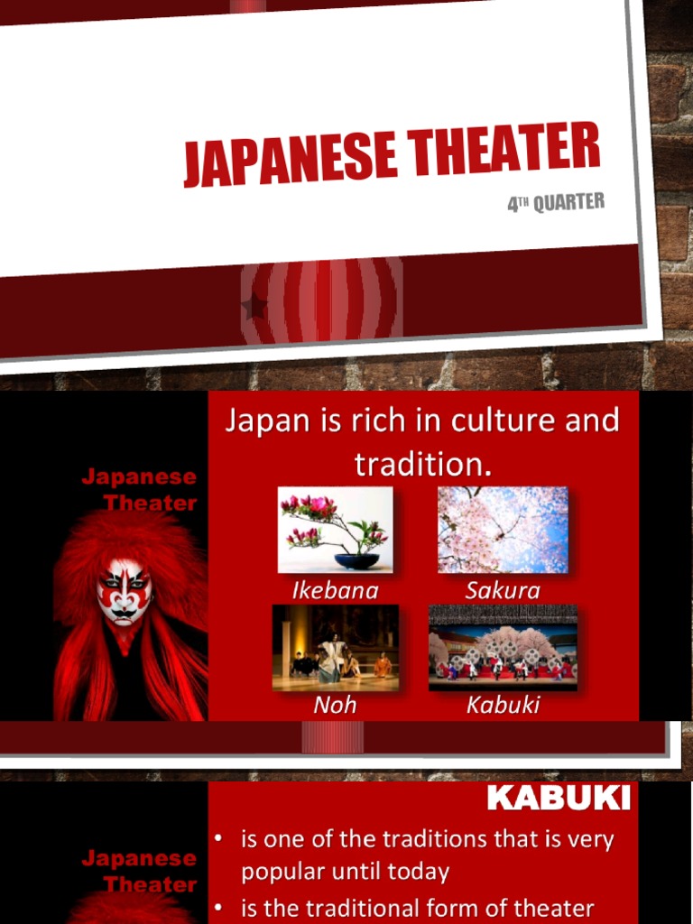 Japanese Theater | PDF