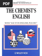 The Chemist's English