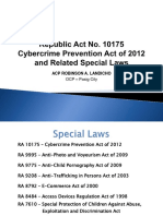 Session 2 - Cybercrime Training (RAL)