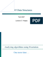 2IL05 Data Structures: Fall 2007 Lecture 3: Heaps